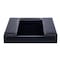 Dacasso Classic Black Leather Enhanced Conference Room Organizer AG-1090 - alternate 2